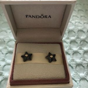 New in Box Pandora stud Earrings